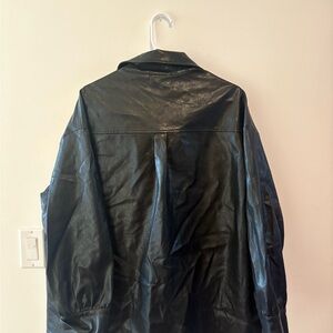 Men's Classic Black Leather Jacket